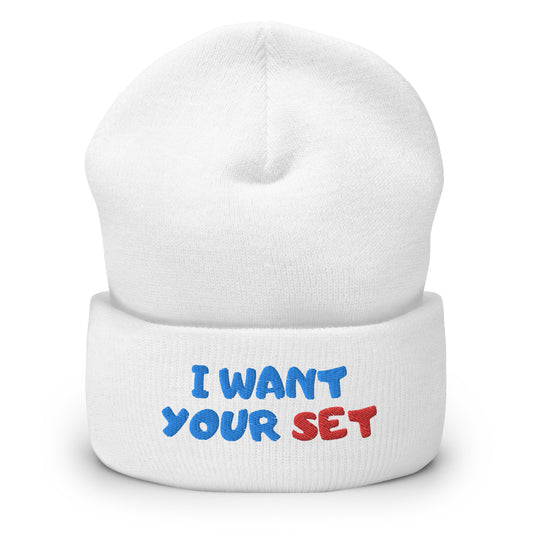 Gorro I want your set