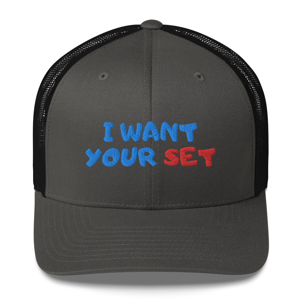 Gorra Trucker I want your set