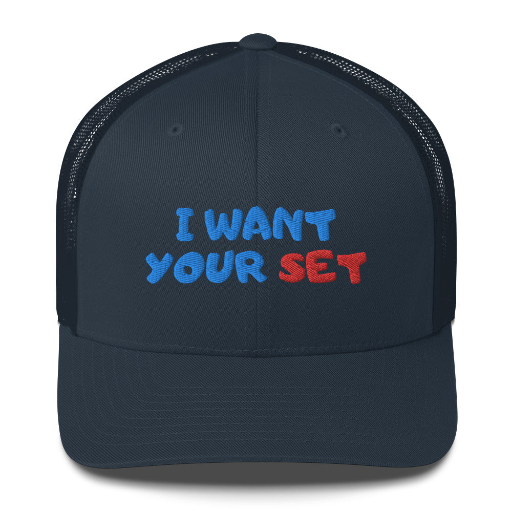 Gorra Trucker I want your set