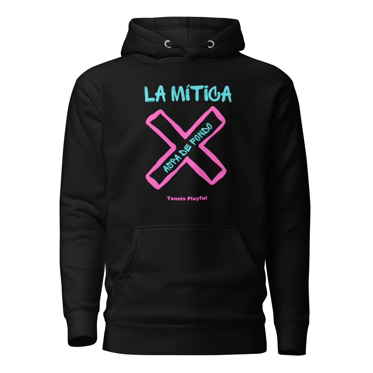 Sudadera con capucha unisex Aspa de fondo