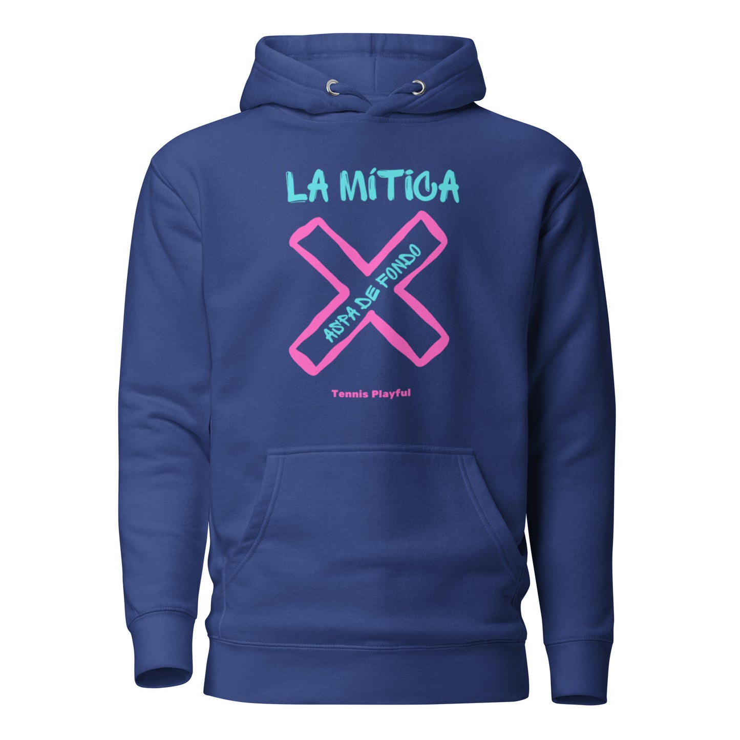 Sudadera con capucha unisex Aspa de fondo