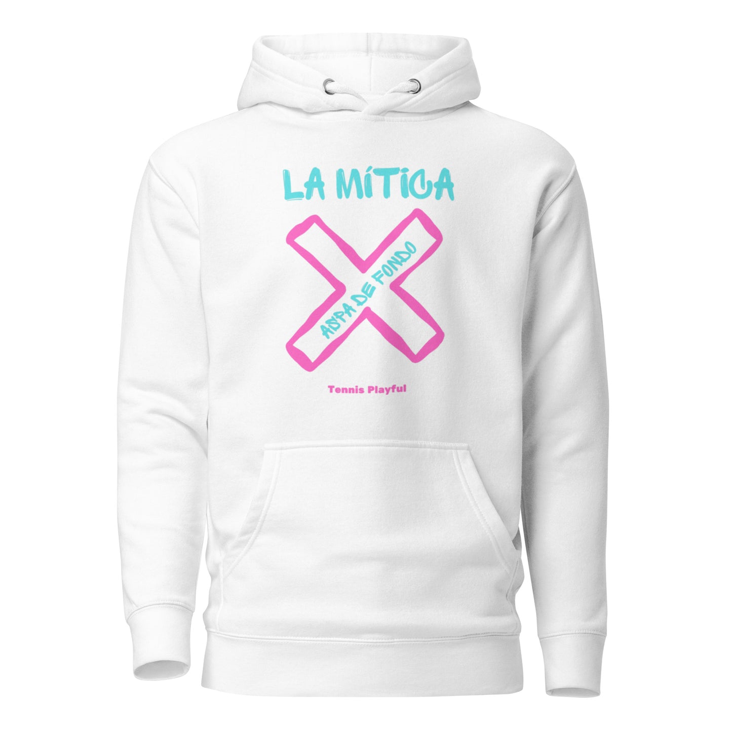 Sudadera con capucha unisex Aspa de fondo