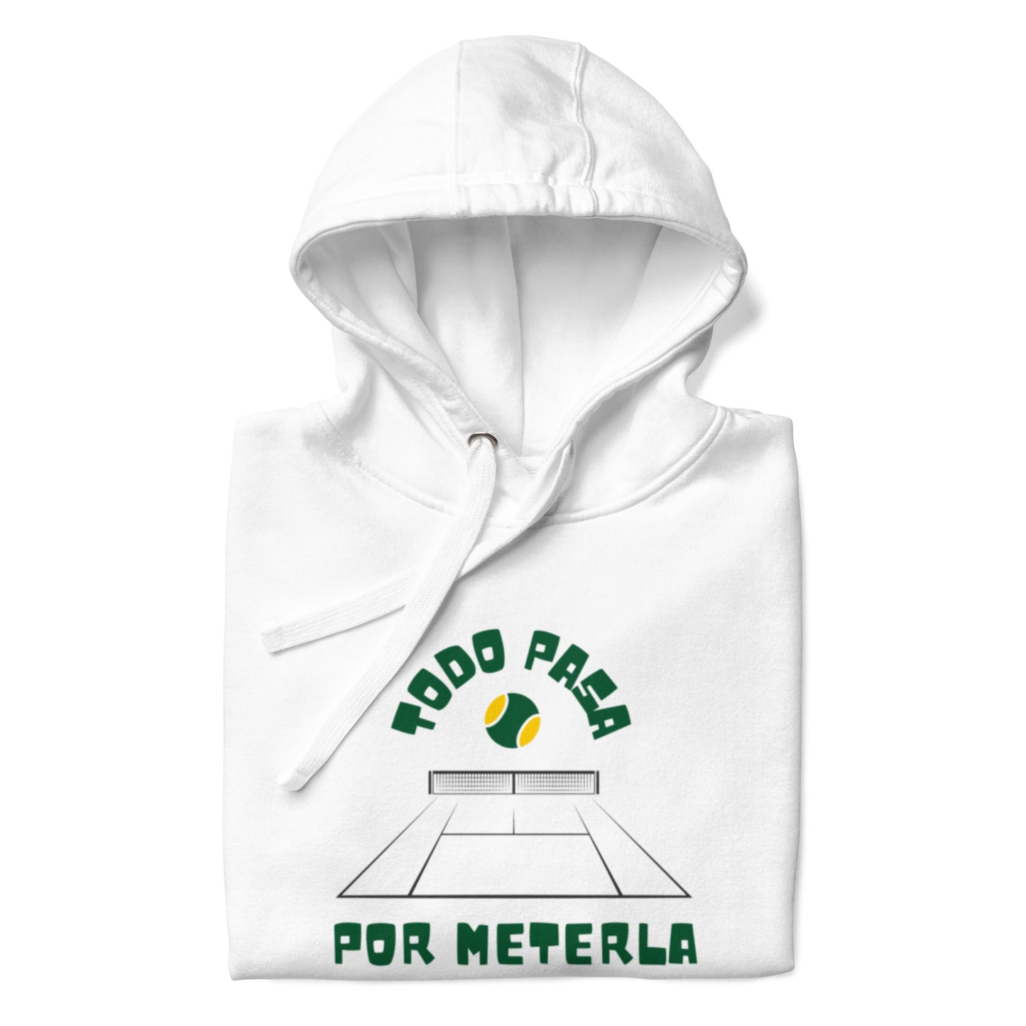 Sudadera con capucha unisex Todo pasa por meterla