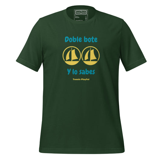 Camiseta unisex Doble bote