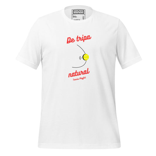 Camiseta unisex De tripa natural